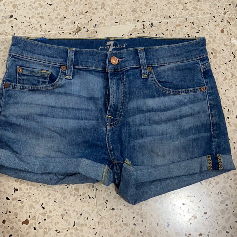 7 For All Mankind jean shorts size 26